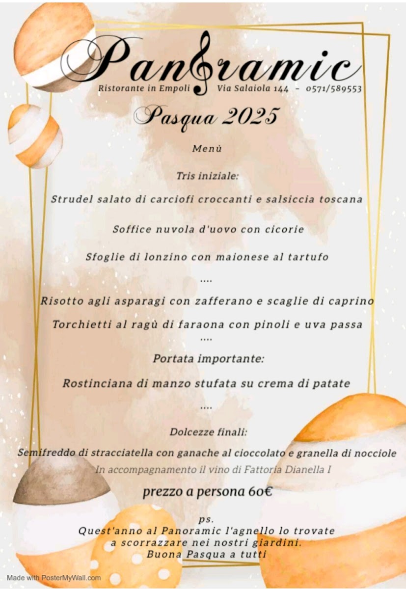 Menu Ristorante Panoramic Club-1