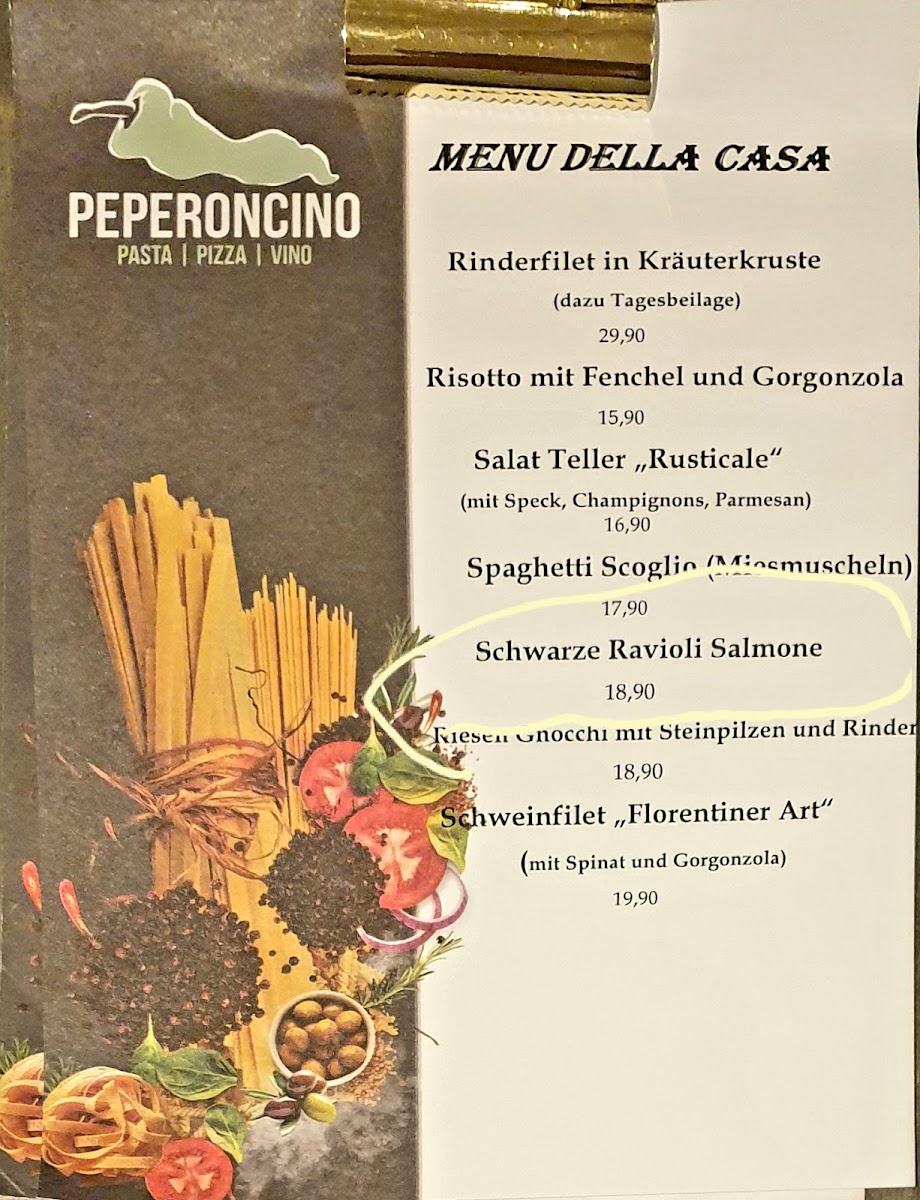 Menu Ristorante Peperoncino | Italienisches Restaurant | Leverkusen-4