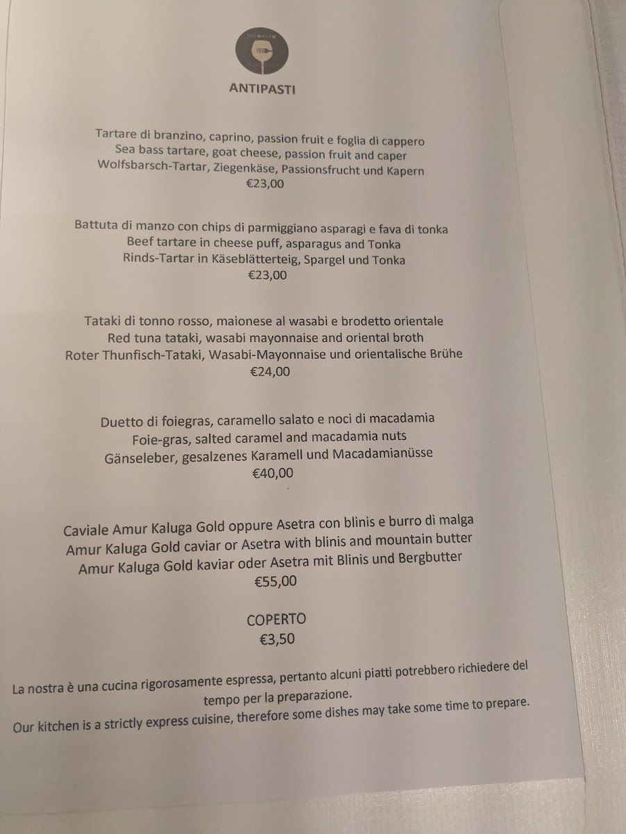 Menu Ristorante Pizza Incontro-2