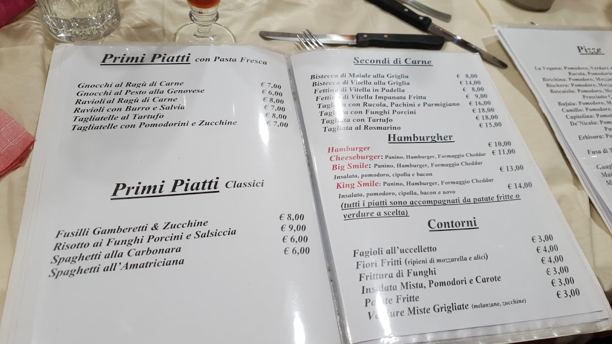 Menu Ristorante Pizzera Smile-6