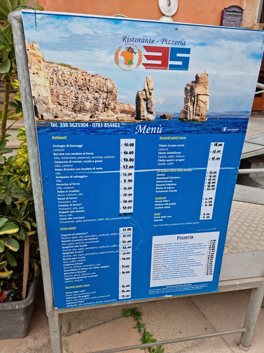 Menu Ristorante Pizzeria 035-2