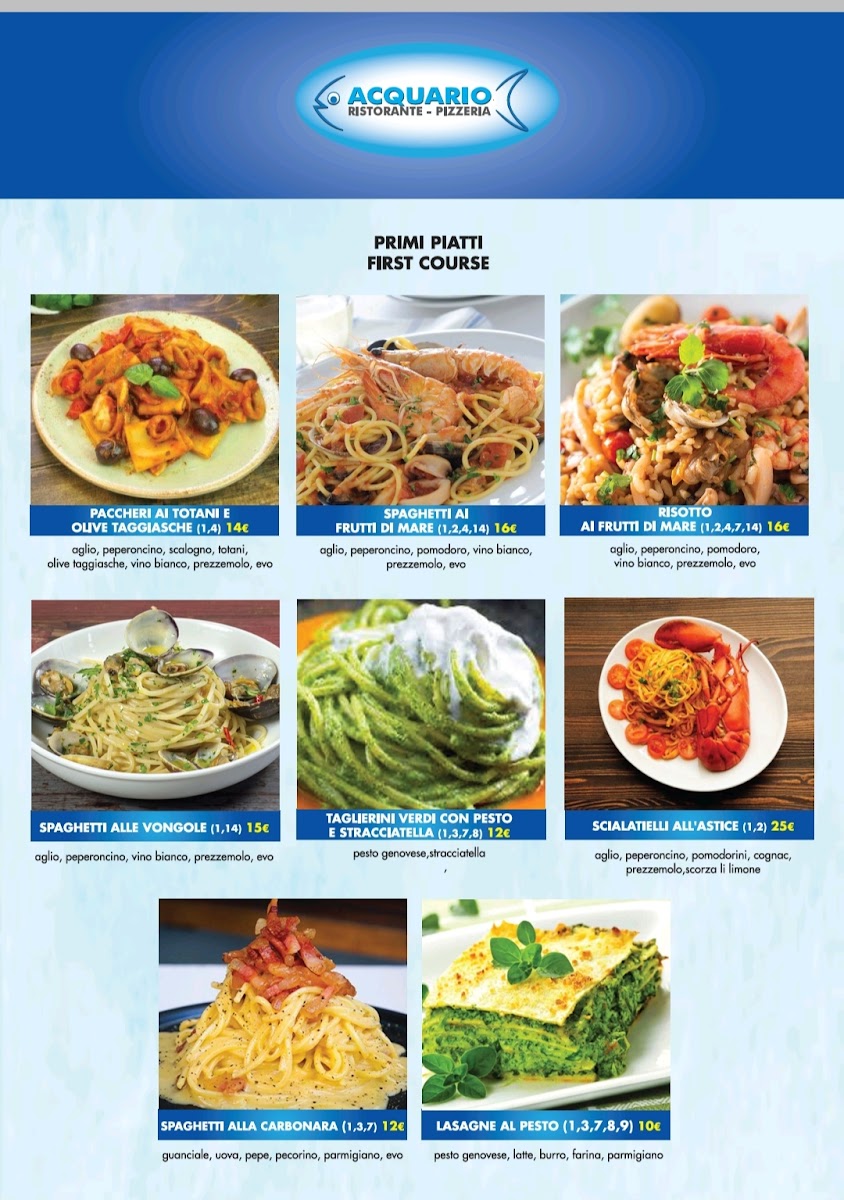 Menu Ristorante Pizzeria Acquario-3