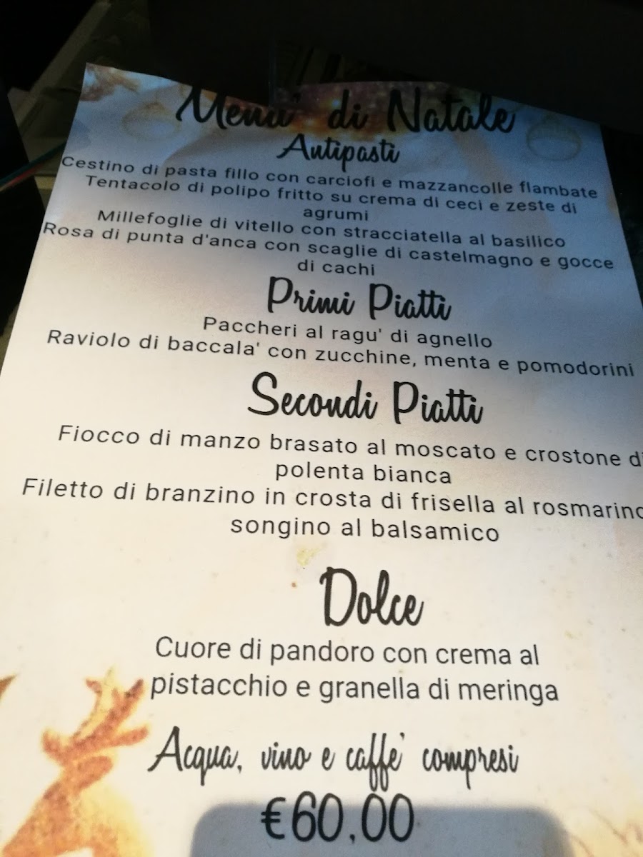 Menu Ristorante Pizzeria Al Centro Sportivo-1