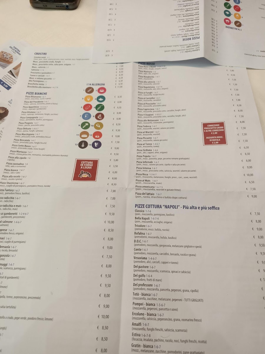 Menu Ristorante Pizzeria Altamarea-3