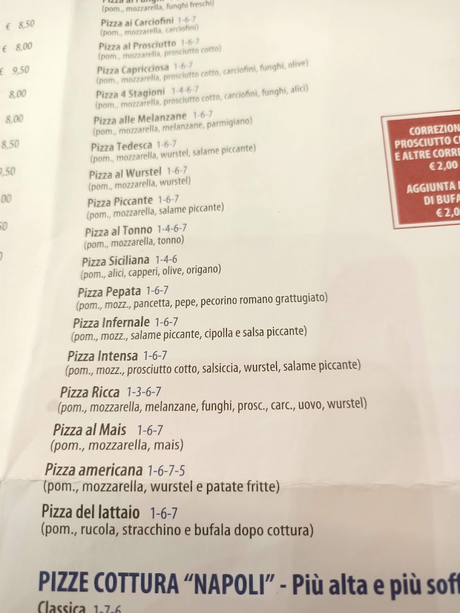 Menu Ristorante Pizzeria Altamarea-7