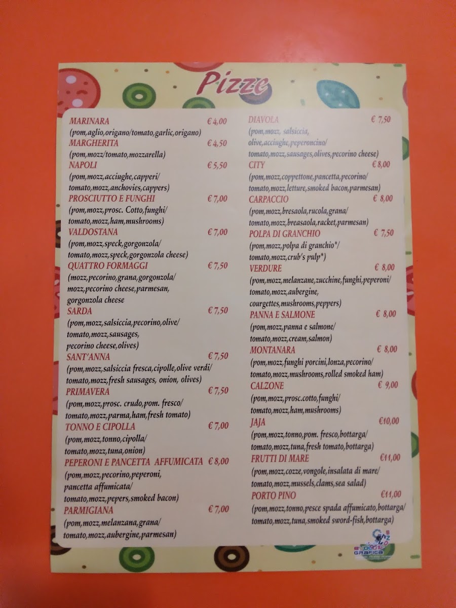 Menu Ristorante Pizzeria City-2