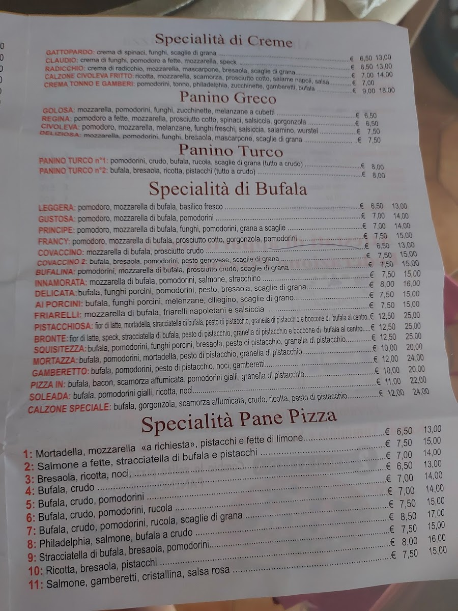 Menu Ristorante Pizzeria Civoleva-2