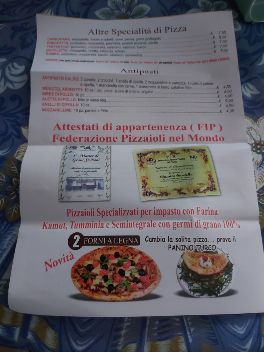 Menu Ristorante Pizzeria Civoleva-4