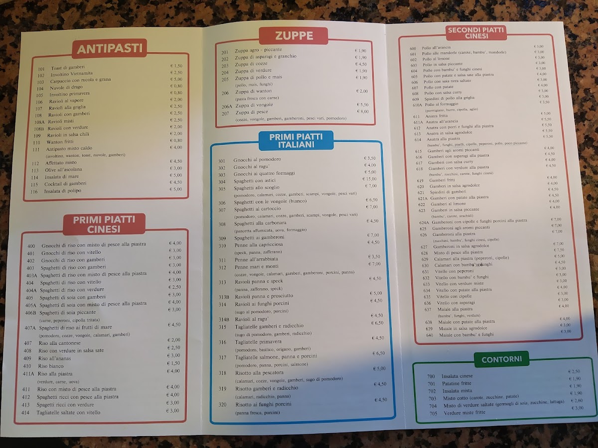 Menu Ristorante Pizzeria Corallo-3