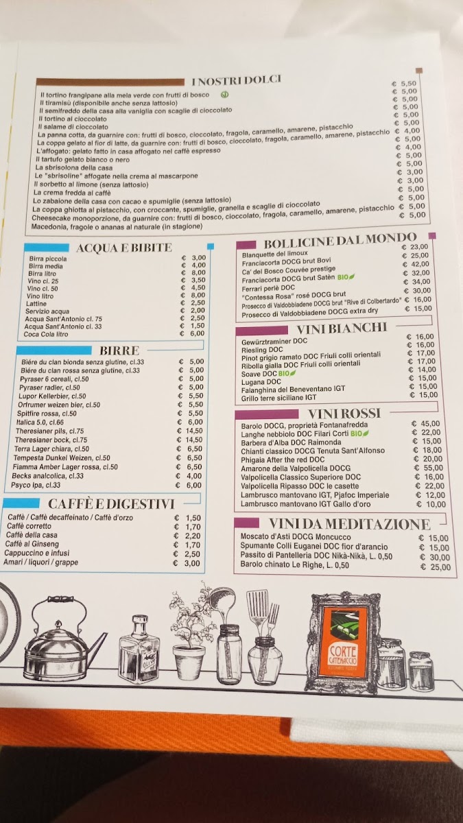 Menu Ristorante Pizzeria Corte Catenaccio-1