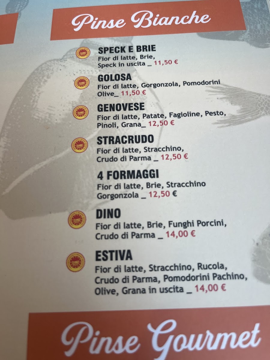 Menu Ristorante Pizzeria Da Dino-2