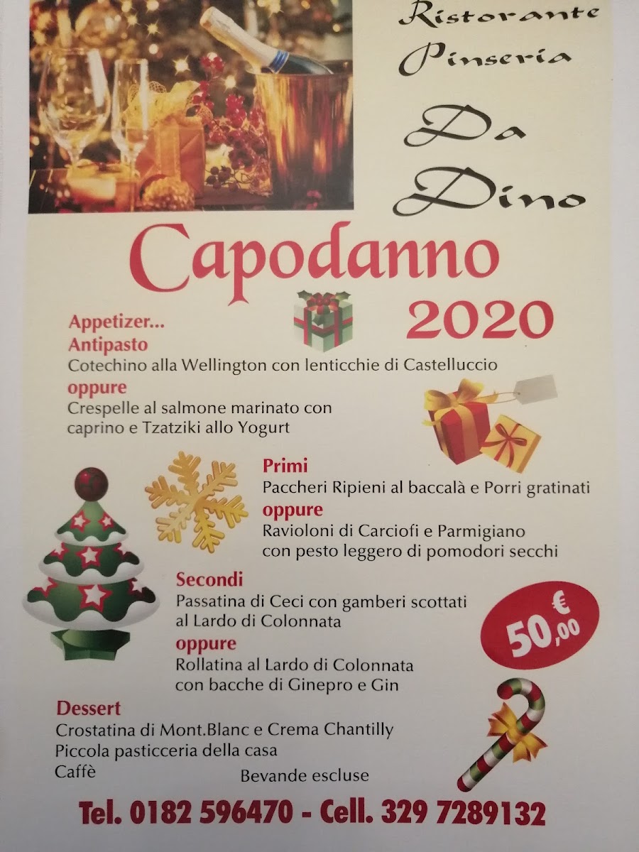 Menu Ristorante Pizzeria Da Dino-5