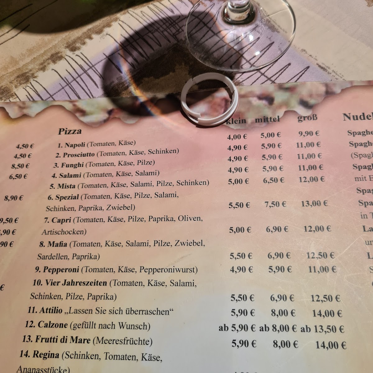Menu Ristorante Pizzeria Da Michele Büd-Rohrbach-7