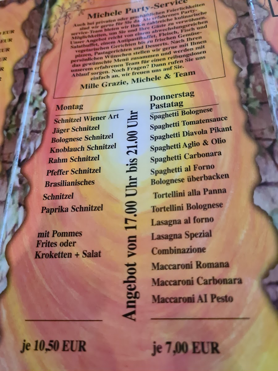 Menu Ristorante Pizzeria Da Michele Büd-Rohrbach-9