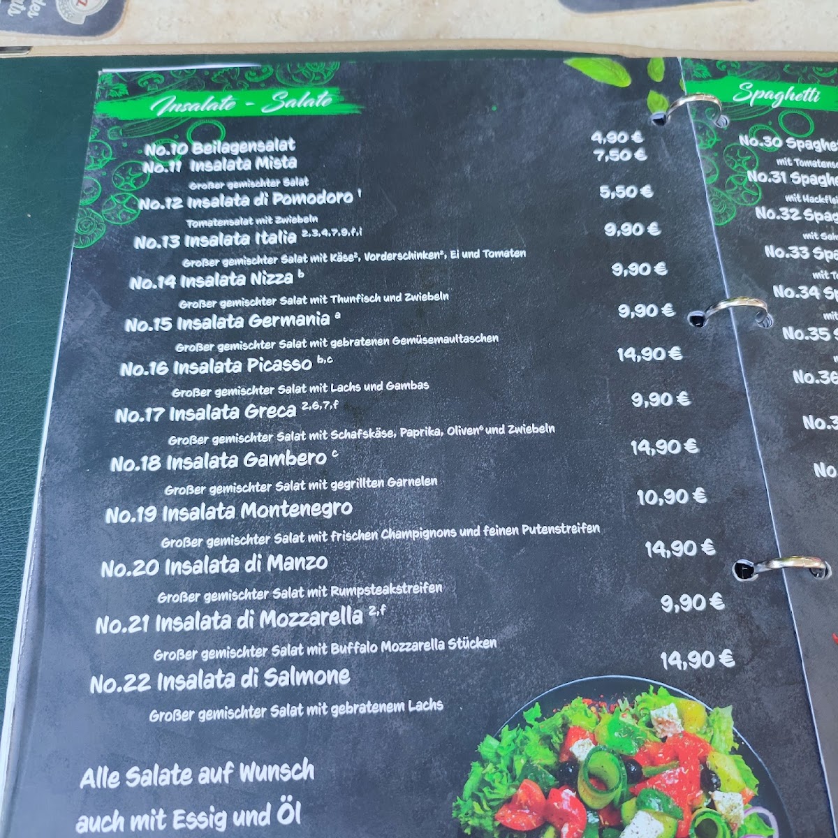 Menu Ristorante-Pizzeria Da Niki-2