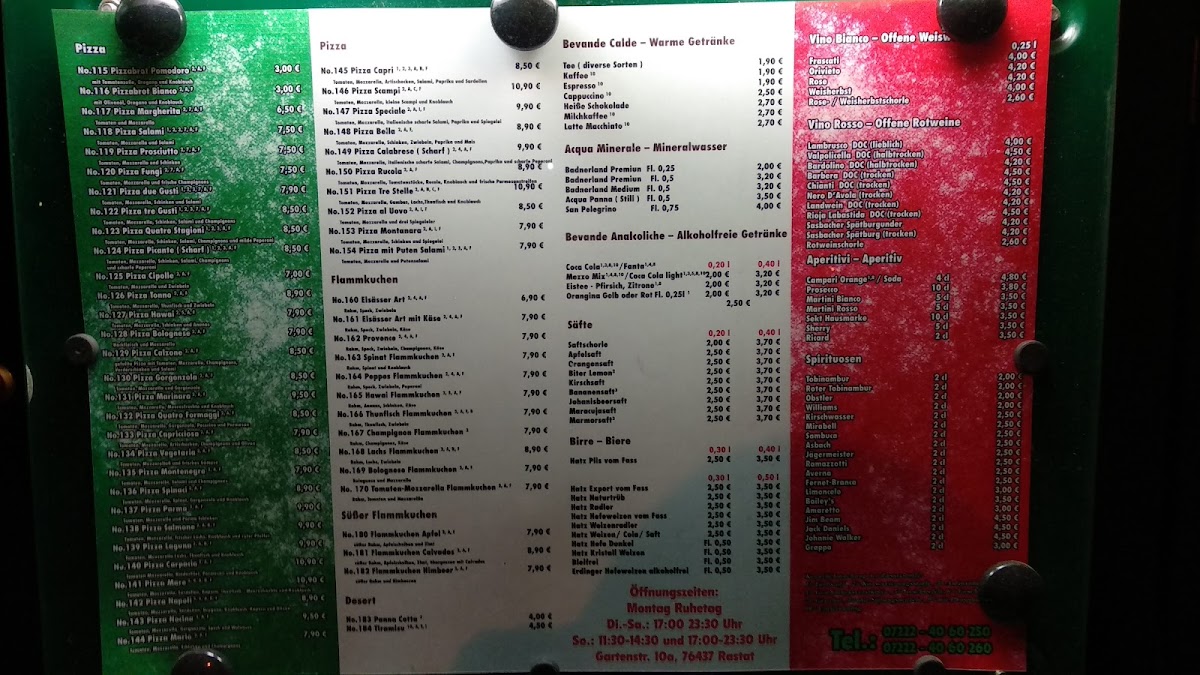 Menu Ristorante-Pizzeria Da Niki-3