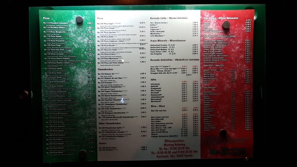 Menu Ristorante-Pizzeria Da Niki-7