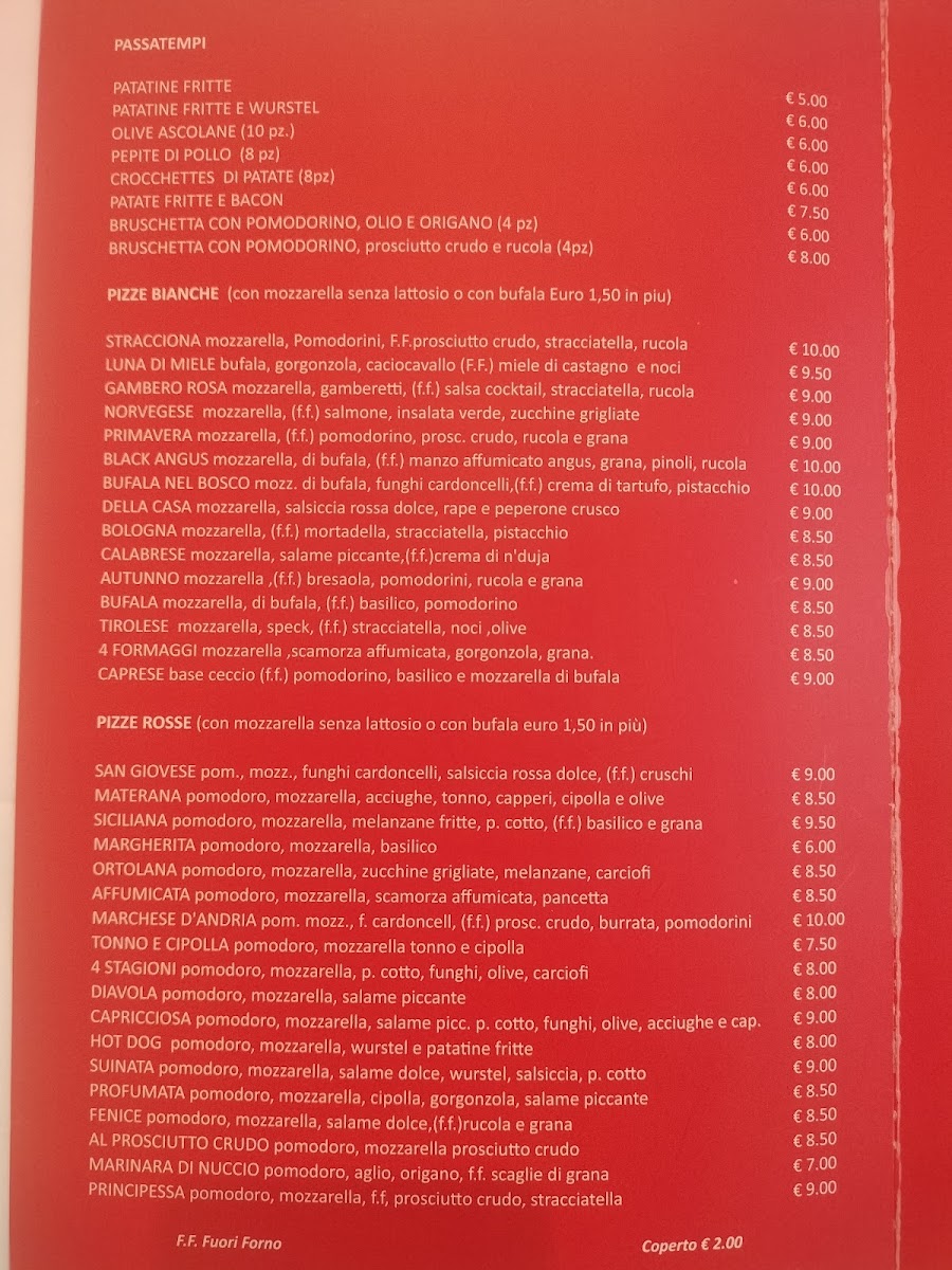 Menu Ristorante Pizzeria Da Nuccio-1