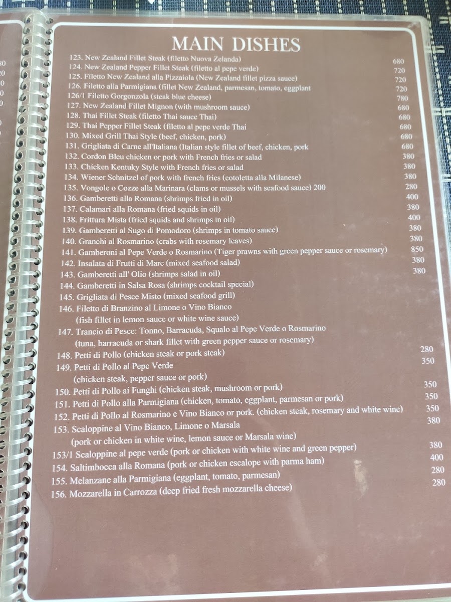Menu Ristorante Pizzeria Da Papa'-7