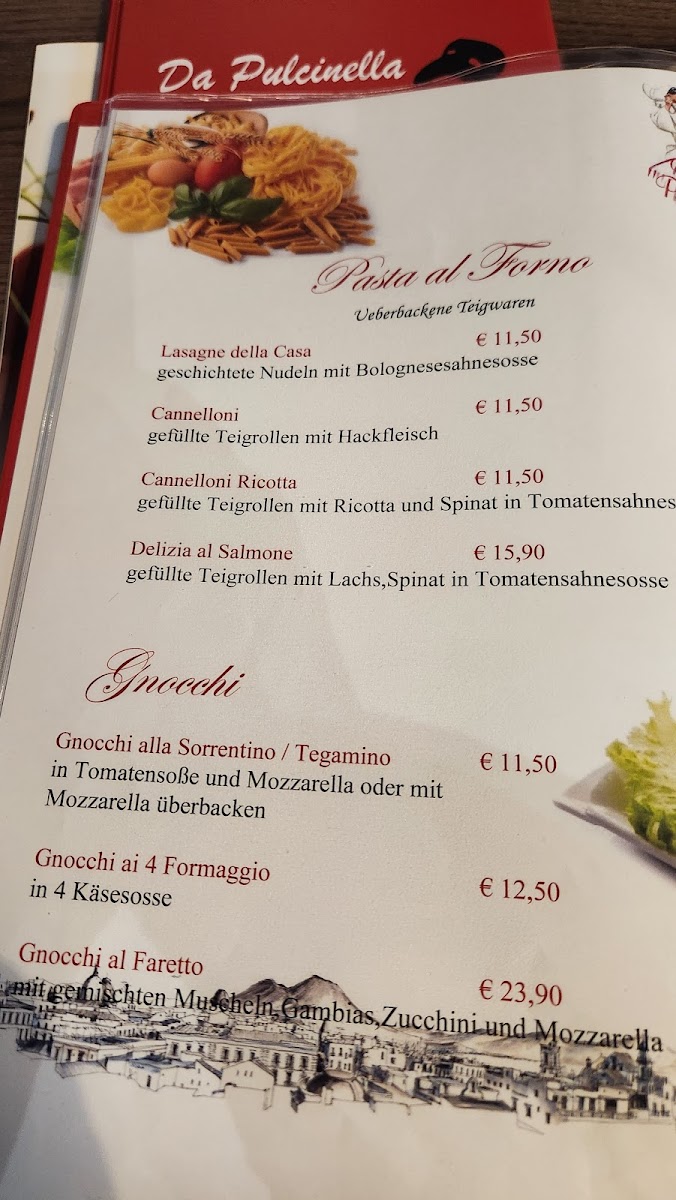 Menu Ristorante Pizzeria Da Pulcinella-1
