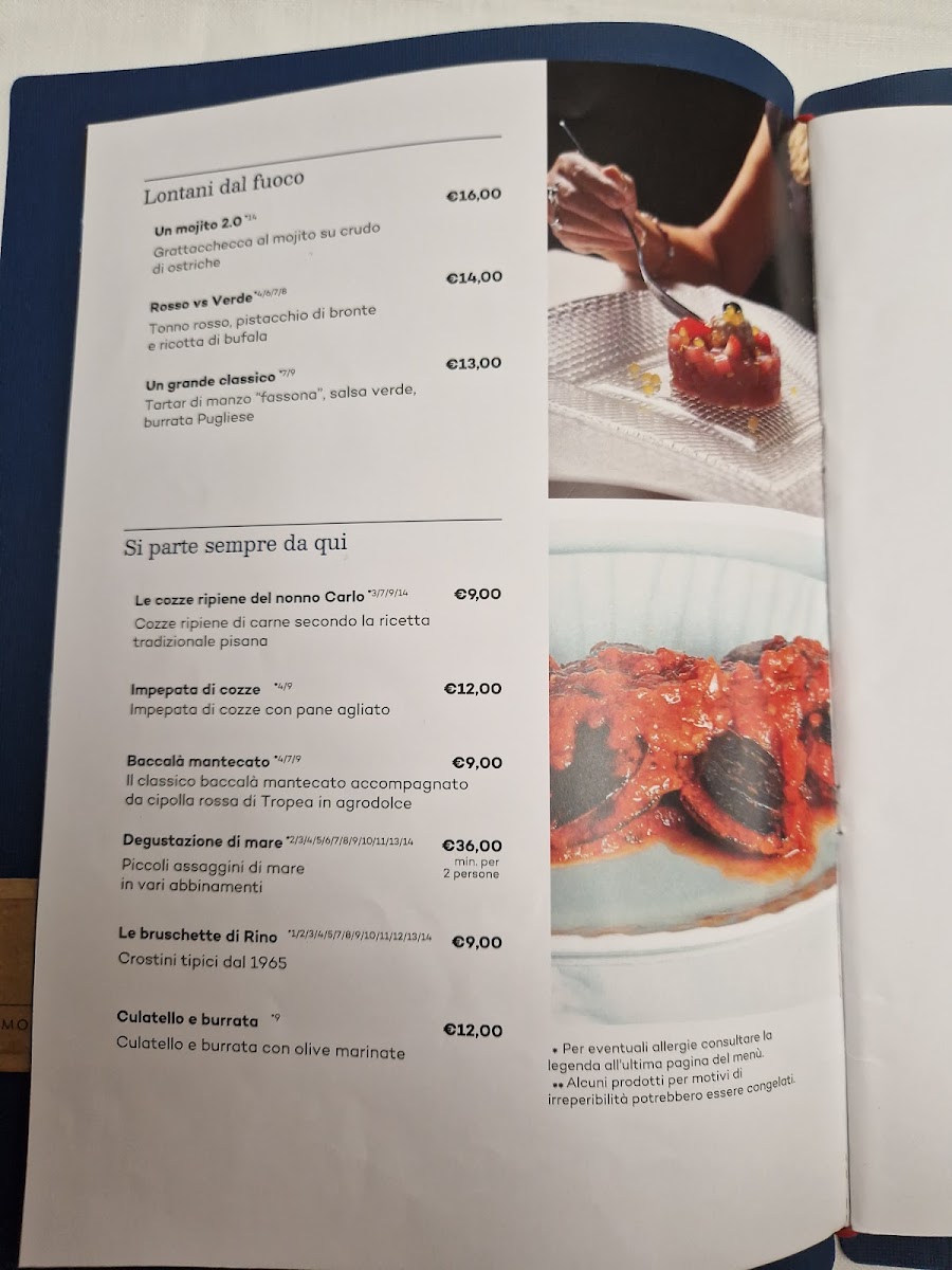Menu Ristorante Pizzeria Da Rino-1