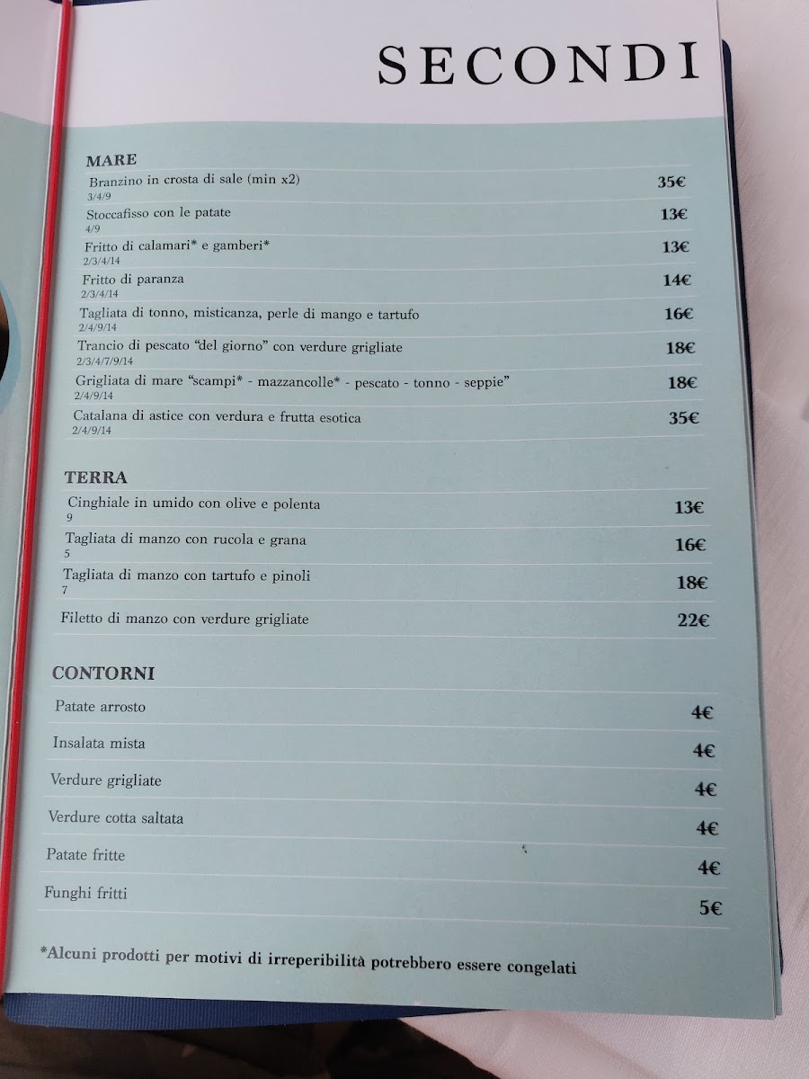Menu Ristorante Pizzeria Da Rino-7