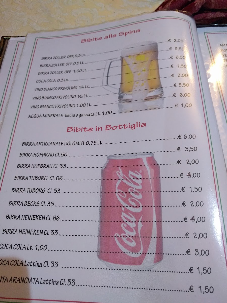 Menu Ristorante-Pizzeria Da Vincenzo A Bomb-1