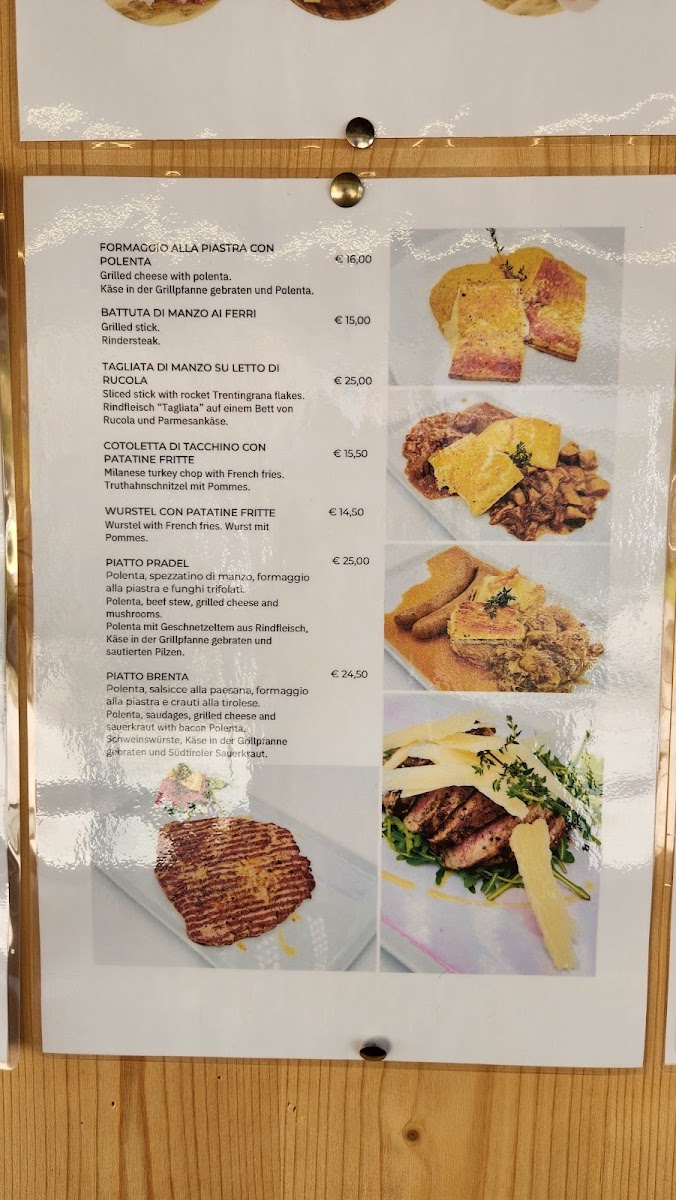 Menu Ristorante-Pizzeria 'del Brenta'-2
