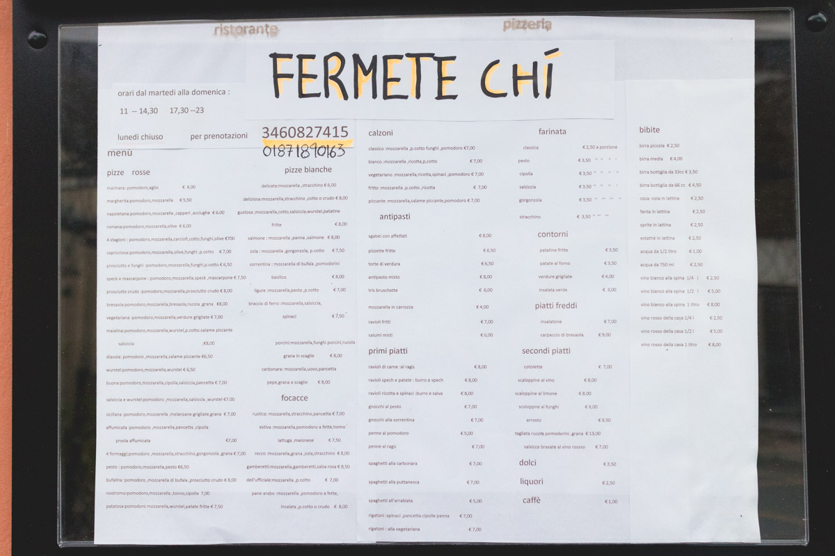 Menu Ristorante Pizzeria “Fermete Chi”-2