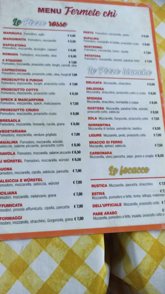 Menu Ristorante Pizzeria “Fermete Chi”-4