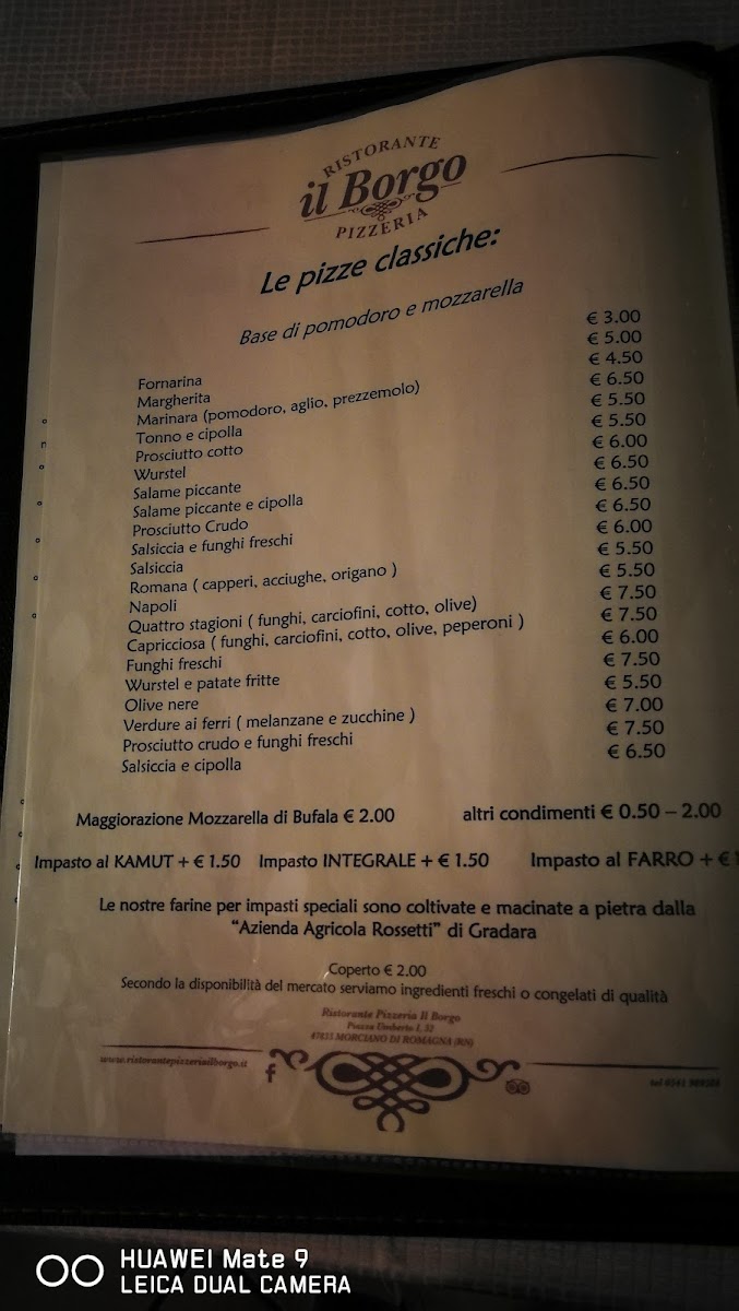 Menu Ristorante Pizzeria Il Borgo-2