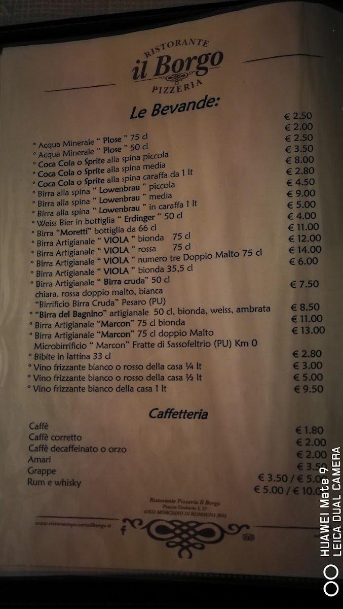Menu Ristorante Pizzeria Il Borgo-5