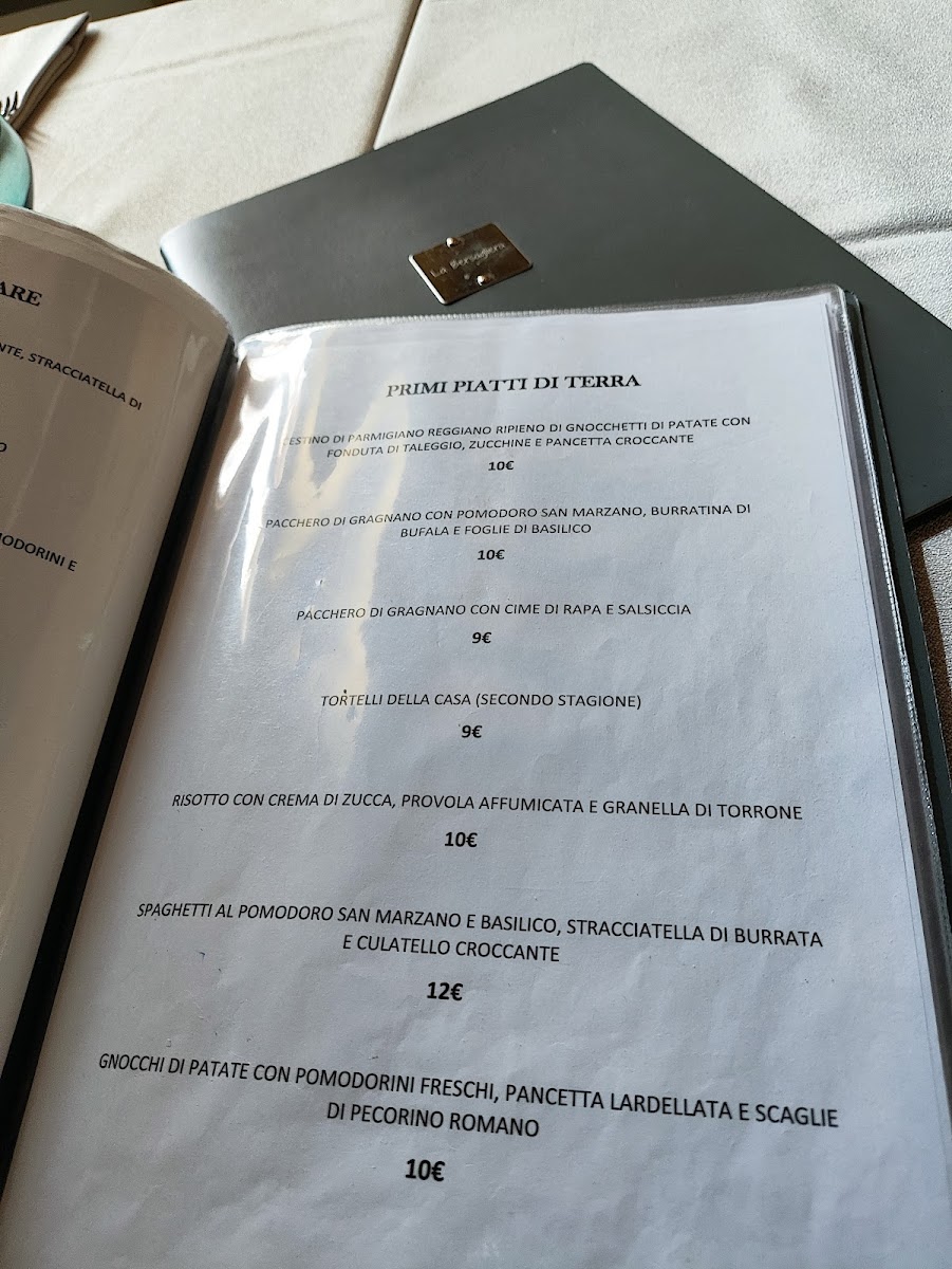 Menu Ristorante Pizzeria La Bersagliera Cremona-1