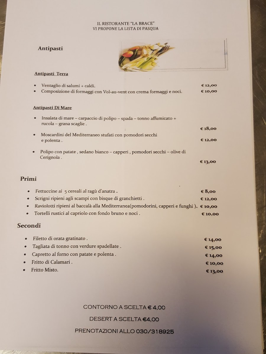 Menu Ristorante Pizzeria La Brace-3