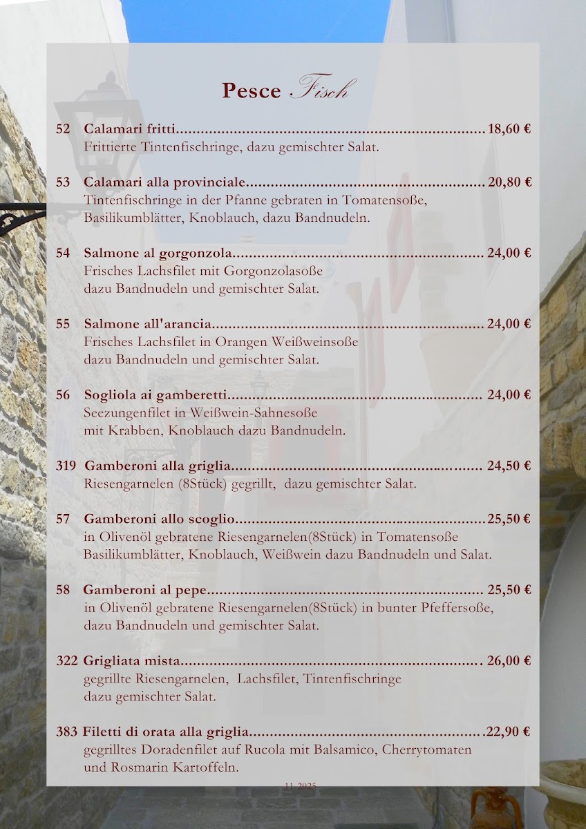 Menu Ristorante Pizzeria La Casetta-6