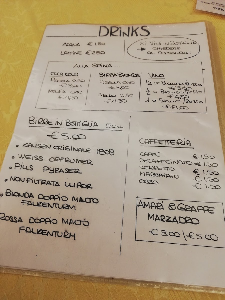 Menu Ristorante - Pizzeria La Gustosa-3