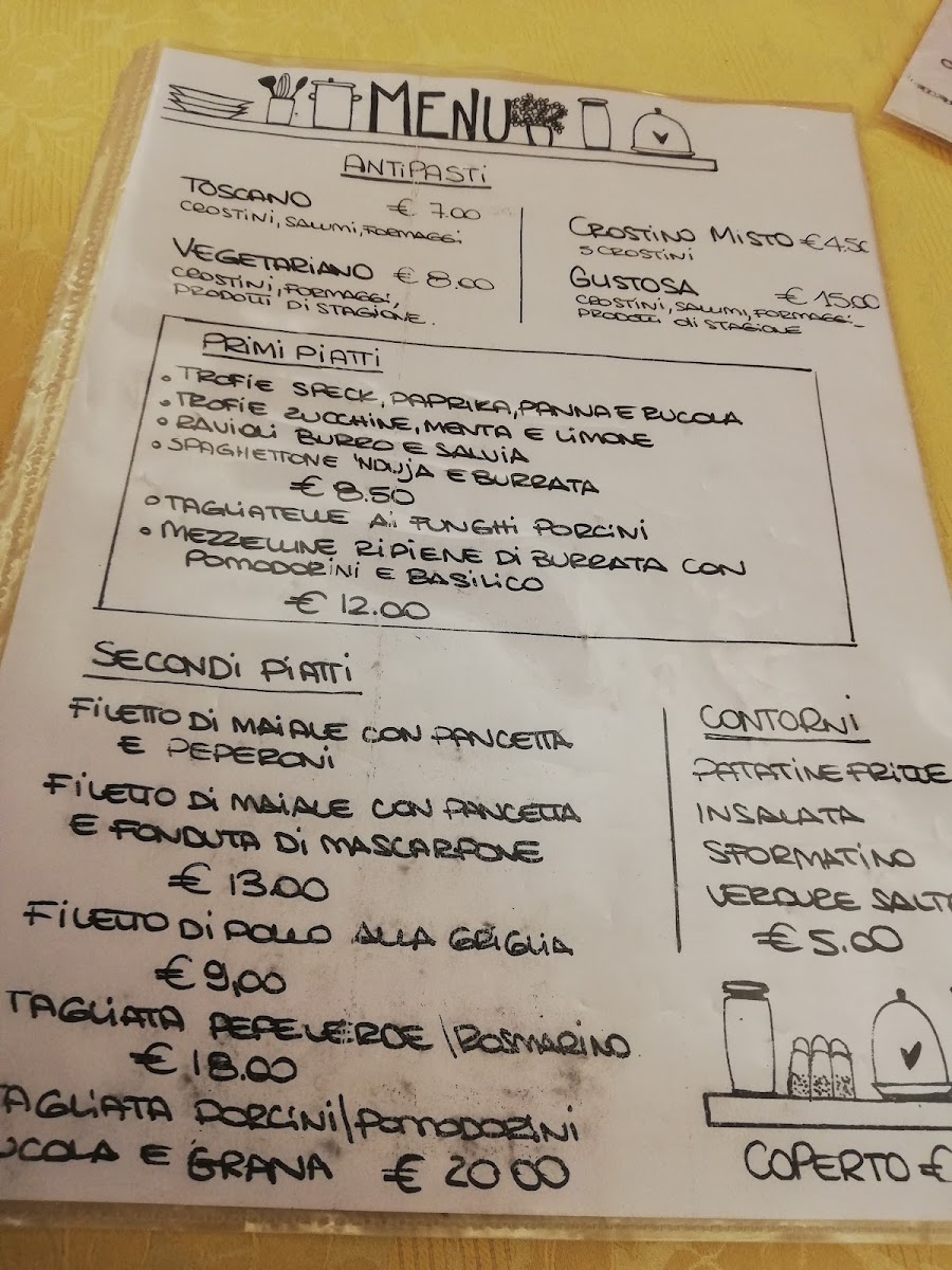 Menu Ristorante - Pizzeria La Gustosa-4