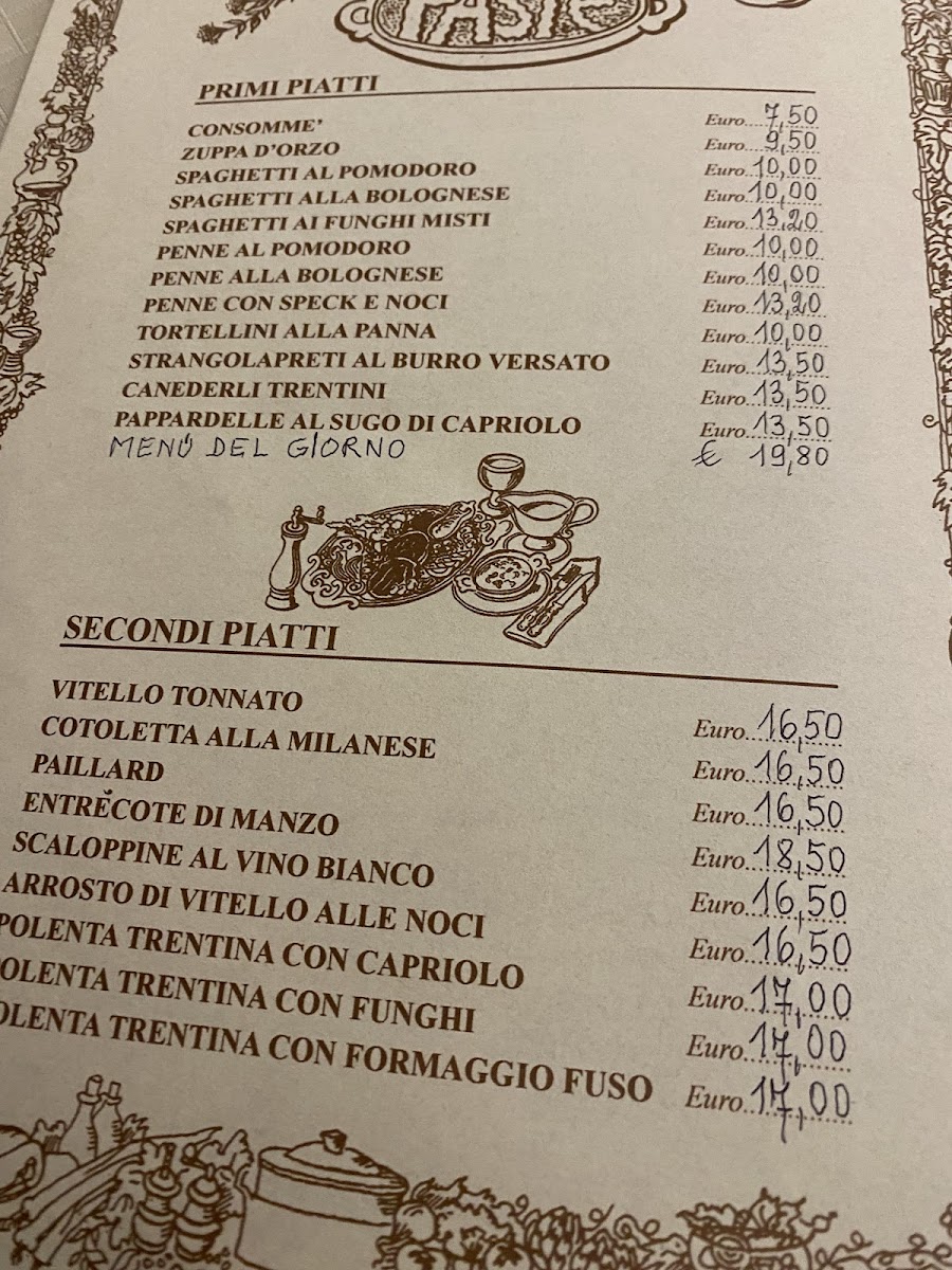 Menu Ristorante Pizzeria La Roda-10