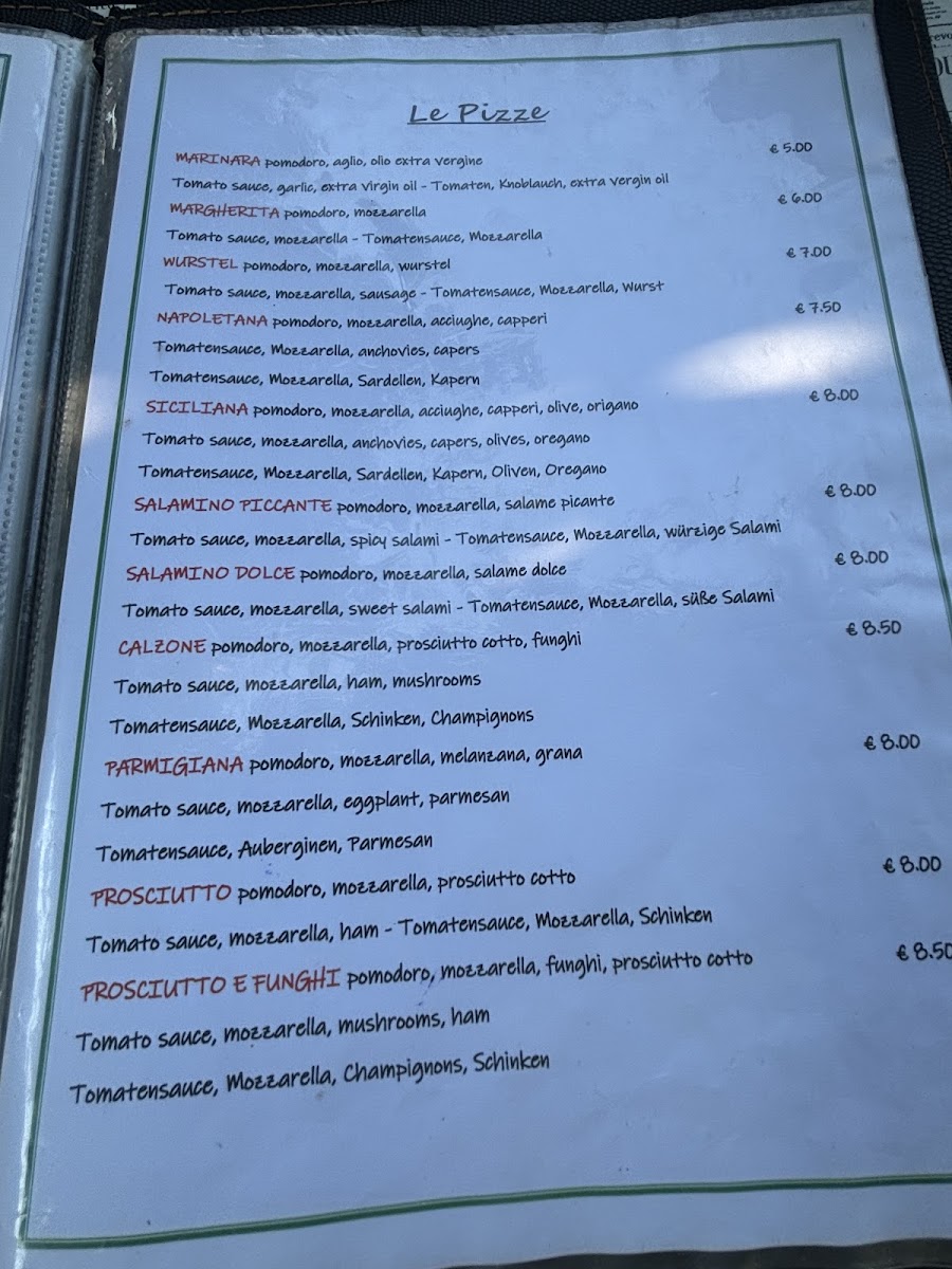 Menu Ristorante Pizzeria Le Pergole-3