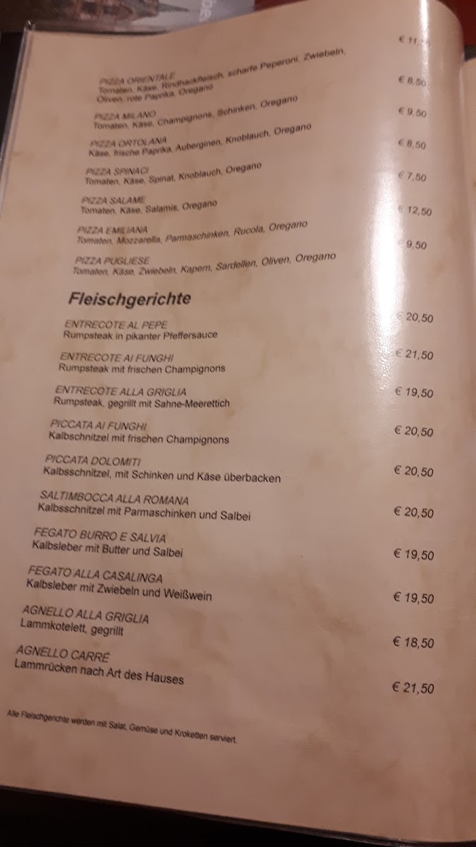 Menu Ristorante Pizzeria Luise-2