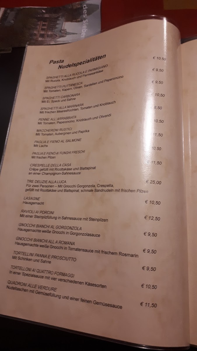 Menu Ristorante Pizzeria Luise-4