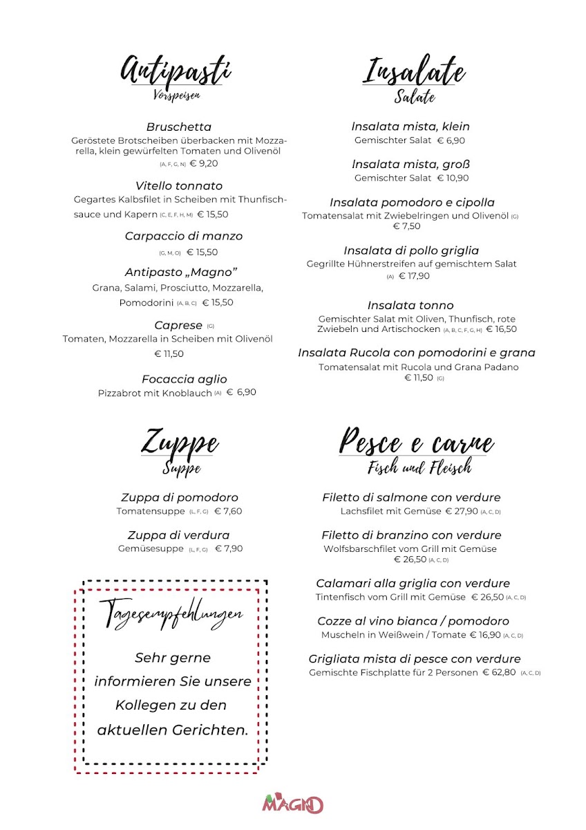 Menu Ristorante Pizzeria Magno-2