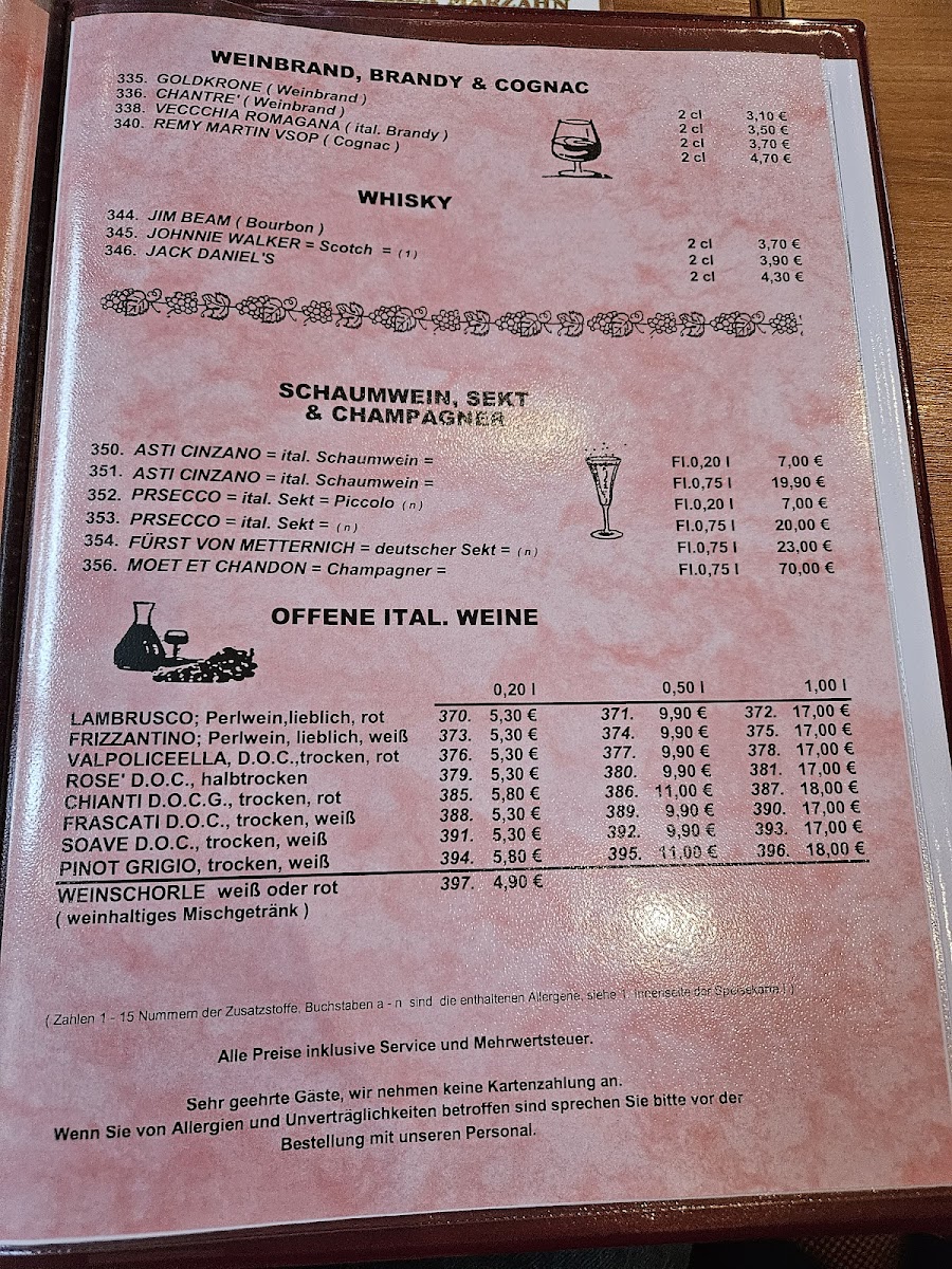 Menu Ristorante Pizzeria Marzano-10