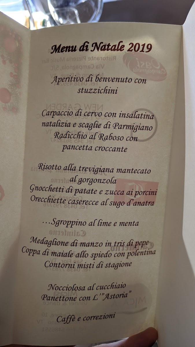 Menu Ristorante Pizzeria Oasi Campagnola-10