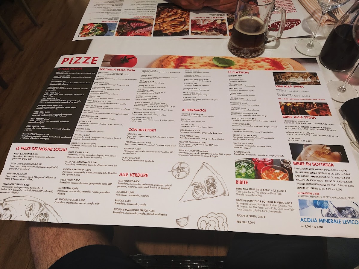 Menu Ristorante Pizzeria Oasi Campagnola-5