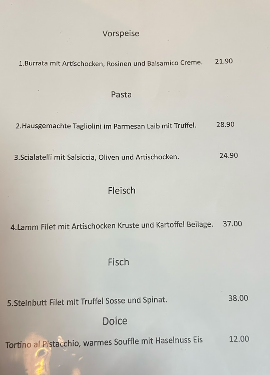 Menu Ristorante Pizzeria - Papanova-1