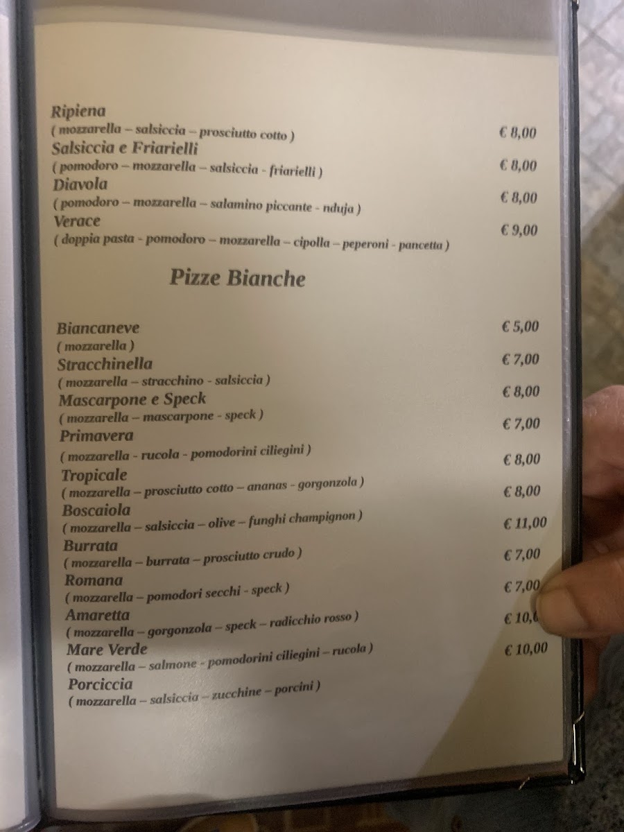 Menu Ristorante Pizzeria Poggio Il Masseto-10
