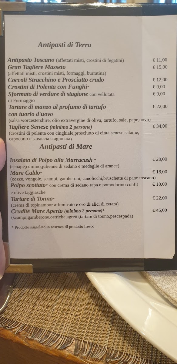 Menu Ristorante Pizzeria Poggio Il Masseto-3