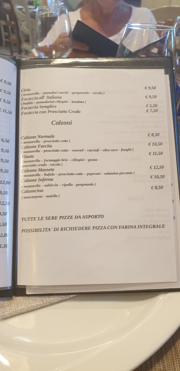 Menu Ristorante Pizzeria Poggio Il Masseto-8