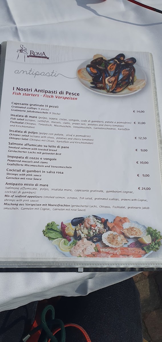 Menu Ristorante Pizzeria Roma-1